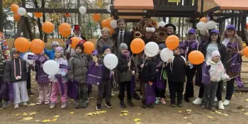 Яркая прогулка с "Белтелекомом" в Городской парк культуры и отдыха им. М. Горького